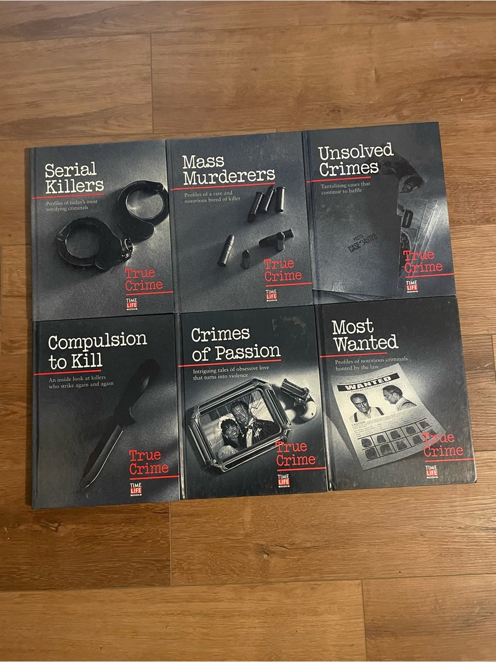 Time Life Books - True Crime Book Collection - 6 Books